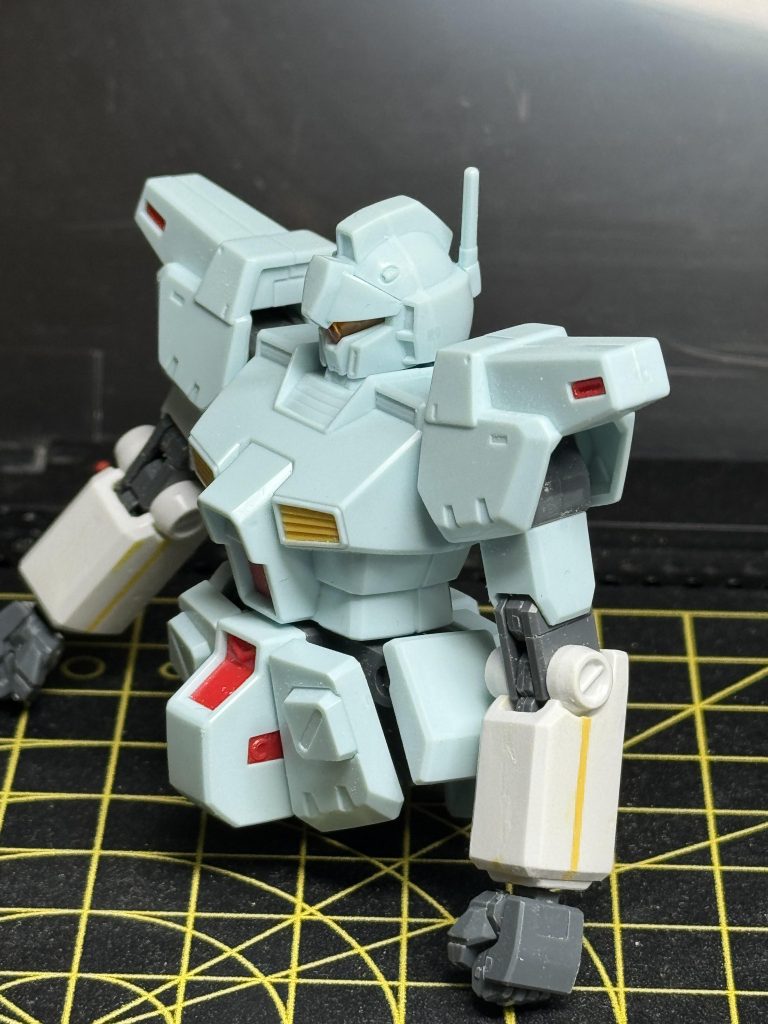 スリットもパテで埋めました