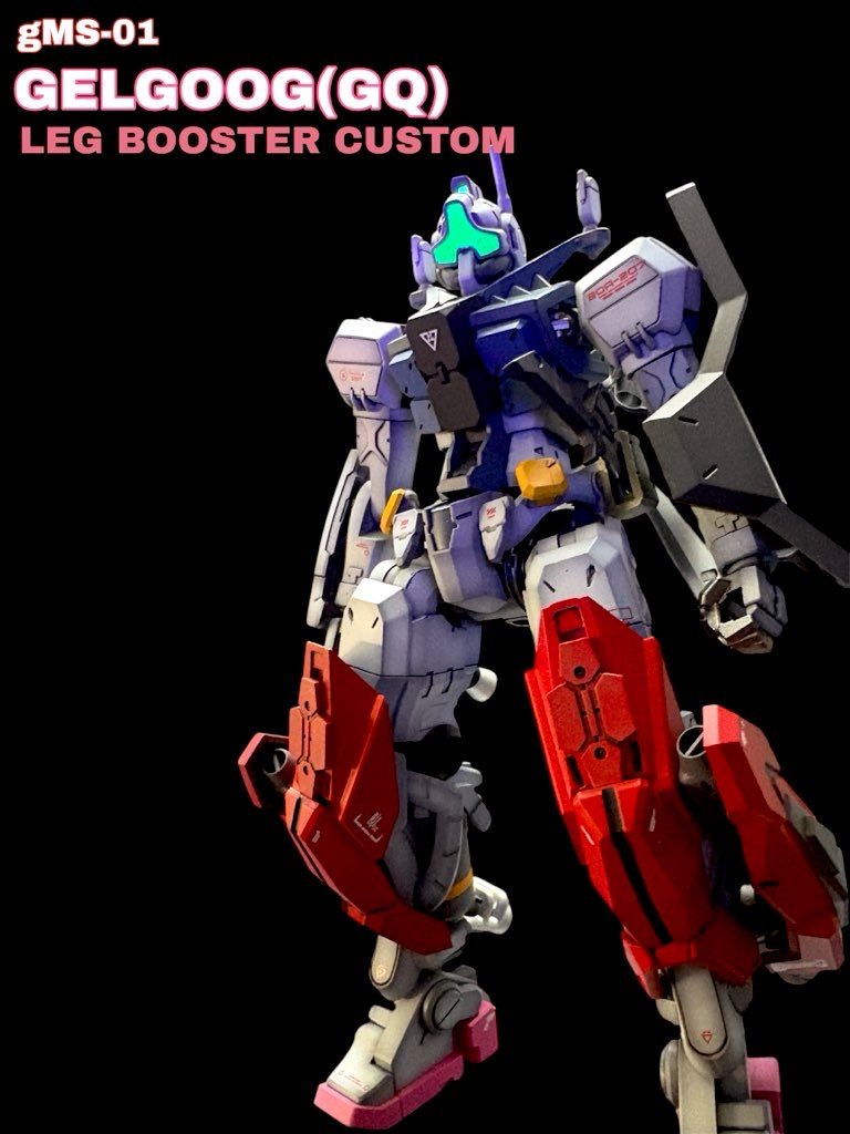 ジークアクスのMSV的なノリでゲルググを制作。