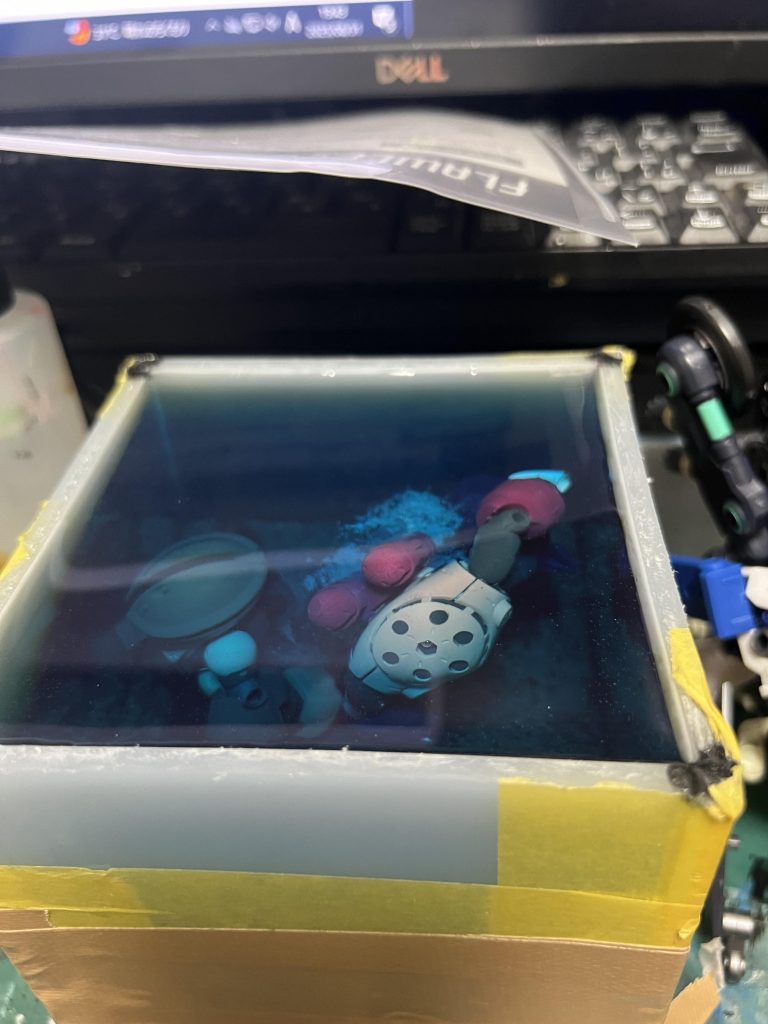 モビルスーツアンサンブル 水中ジオラマ(ワイヤレスLED発光つき)–8枚目/制作者：ガシャポン魂