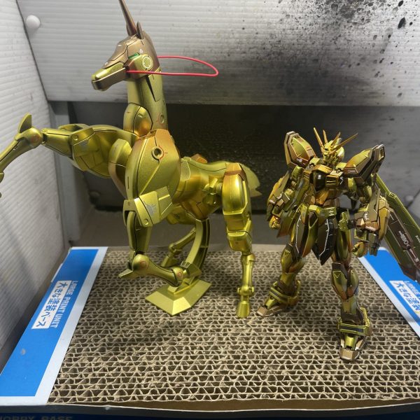 【9作品目】RGゴッドガンダム+HG風雲再起