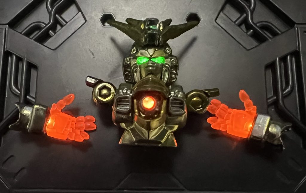 モビルスーツアンサンブル ゴッドガンダムハイパーモード(メッキ塗装)–5枚目/制作者：ガシャポン魂