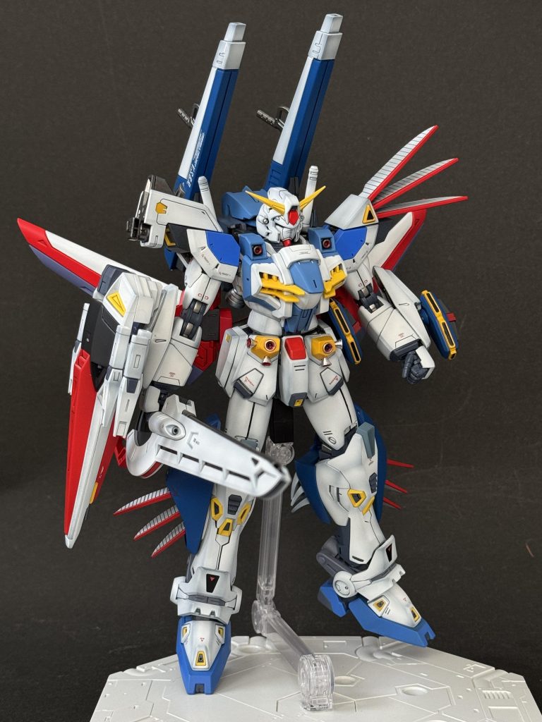 そして、最終戦で登場したFF TYPEまさかヴェスバーを逆さまに取り付けとは思わなかったwデカールも逆に貼ればよかった。