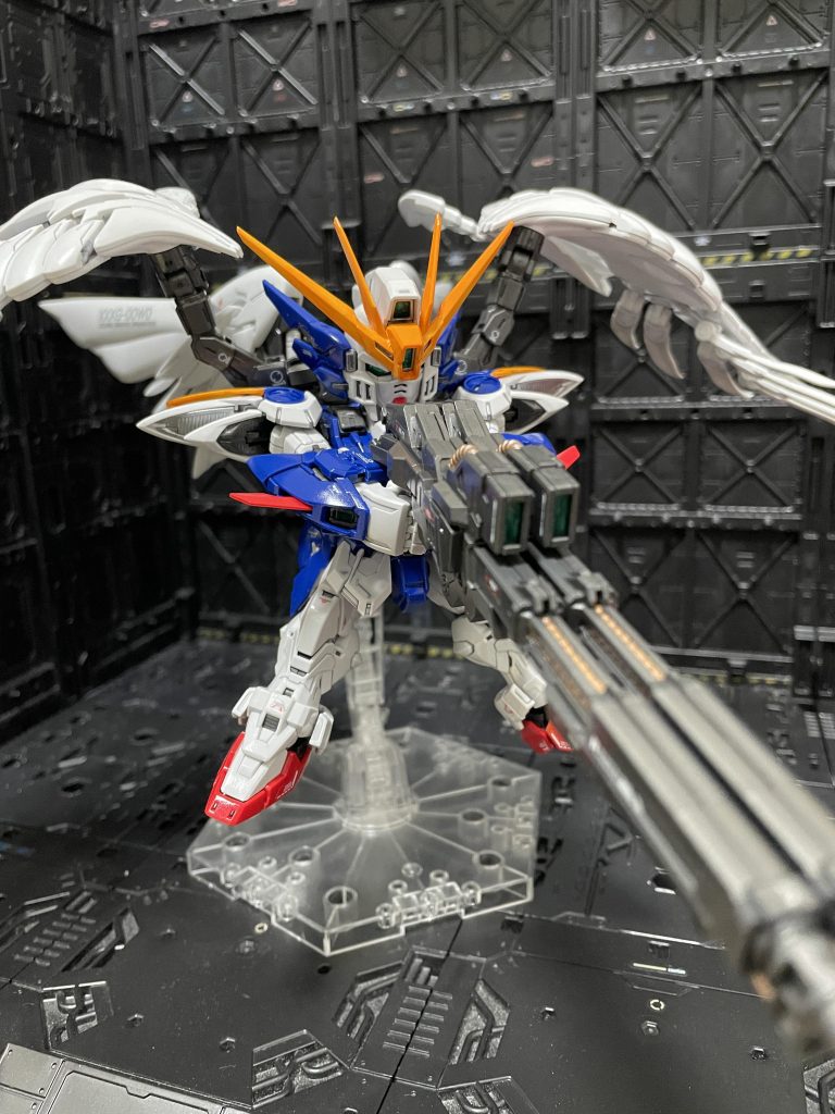 バスターライフルに差し色でカッパー使いました。初めて使いましたが、発色良くて気に入りました😆