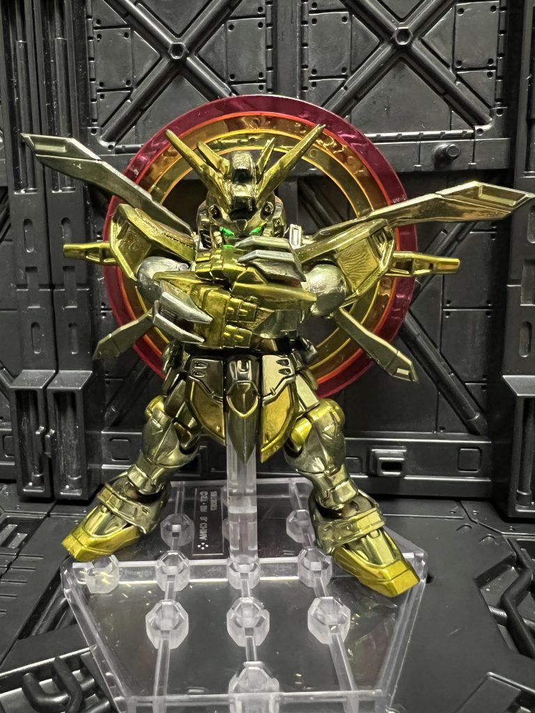 モビルスーツアンサンブル ゴッドガンダムハイパーモード(メッキ塗装)