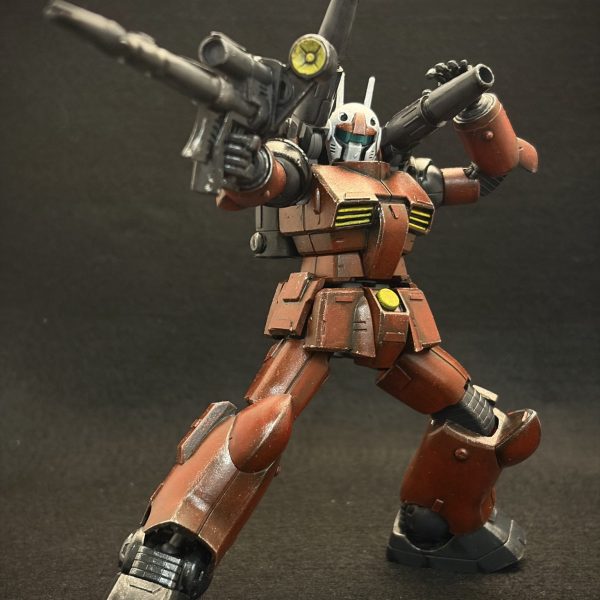 ガンキャノン 〜ドライブラシに初挑戦