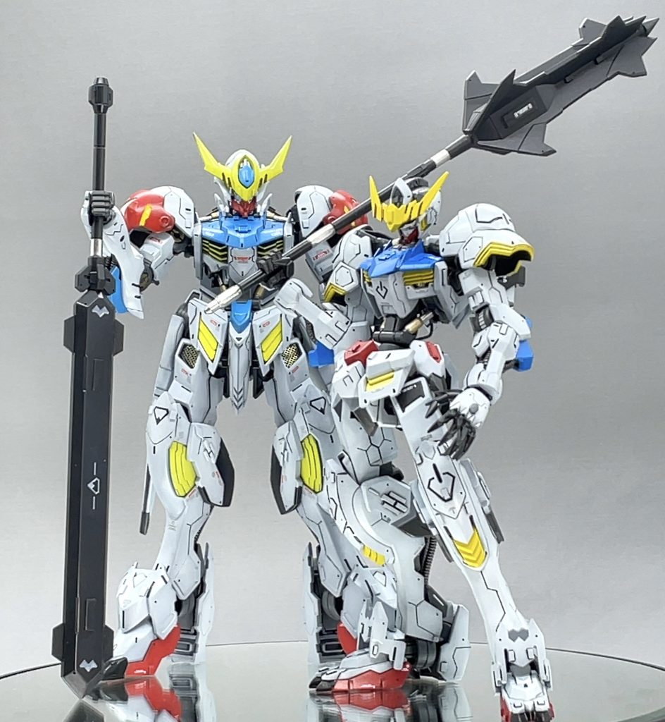 同じテイストで仕上げたバルバトスルプス（投稿済）