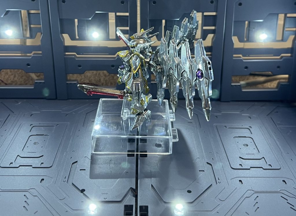 モビルスーツアンサンブル ブラックナイトスコードカルラ(メッキ塗装)–3枚目/制作者：ガシャポン魂