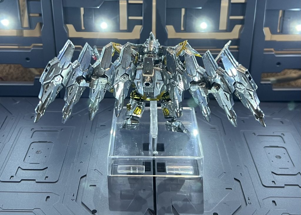 モビルスーツアンサンブル ブラックナイトスコードカルラ(メッキ塗装)–4枚目/制作者：ガシャポン魂