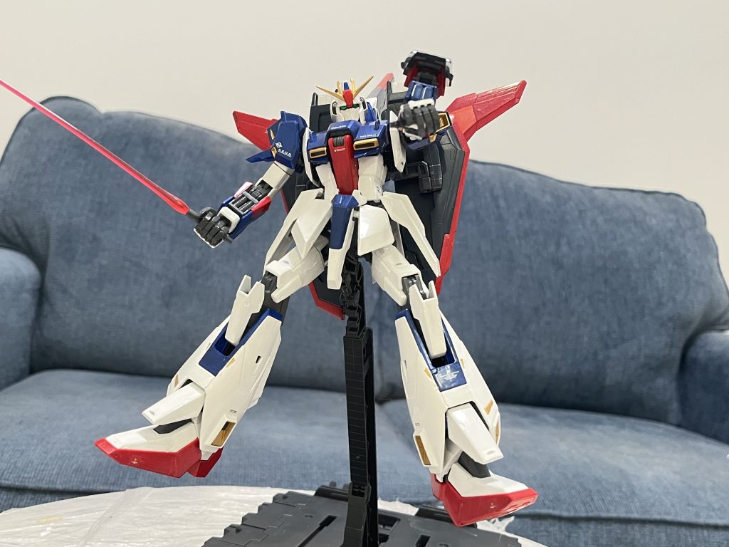 これはビームライフルを失ってグレネードを使う寸前という妄想の設定です。