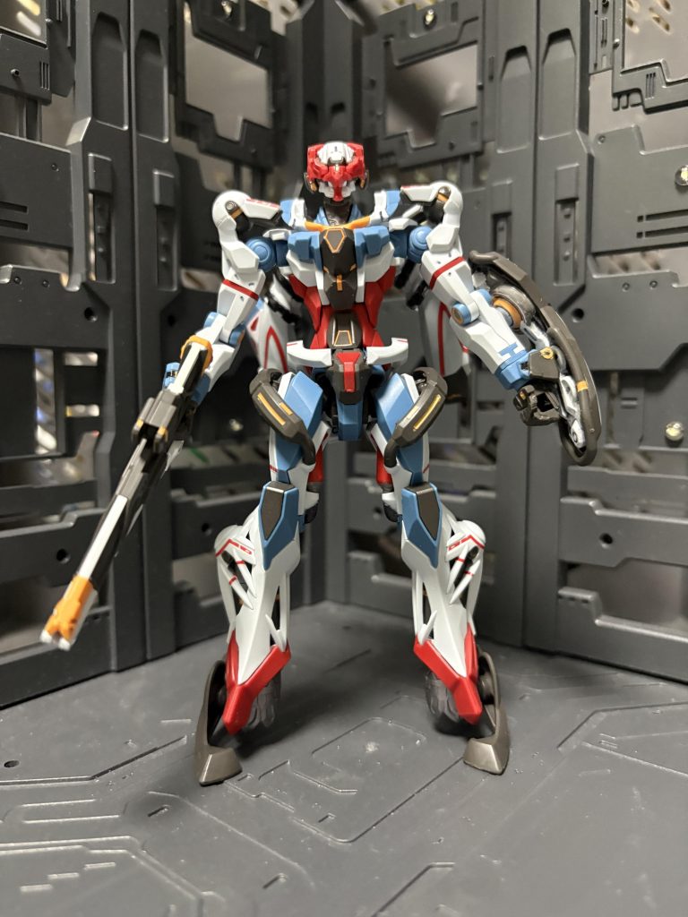 ジークアクスヘッド非展開状態あまりこの状態のイメージがありませんが。