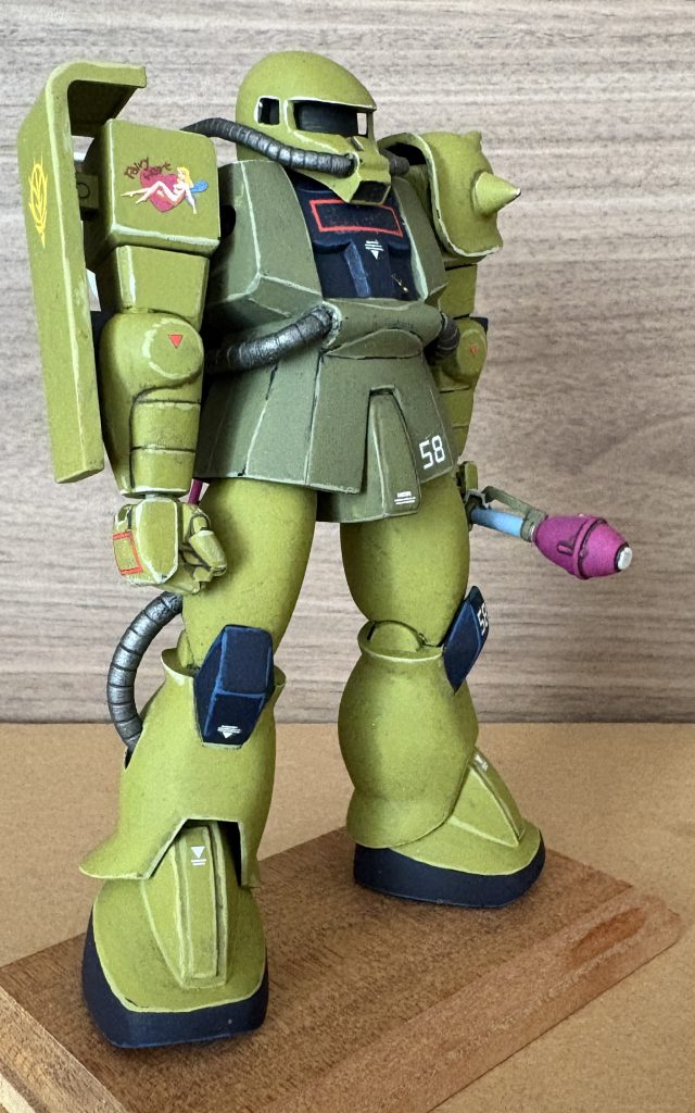 MSV ザク　マインレイヤー–3枚目/制作者：rurikunkun