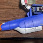 腕部についてるやつですが、デカール貼り終わりました。オレンジ部の白は塗り分けです[…]