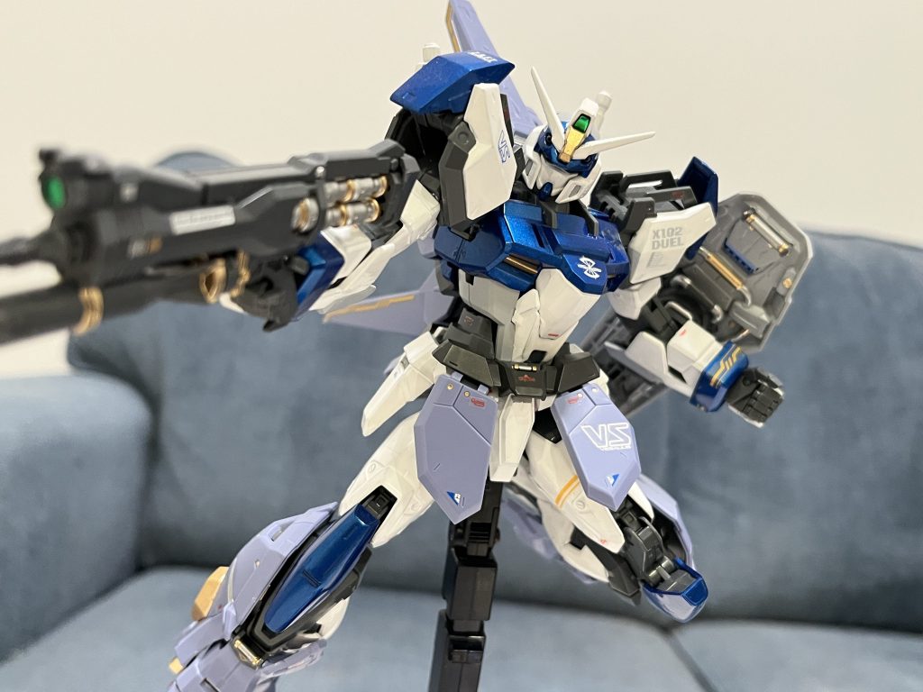 デュエルガンダムをシード撃ちさせました。