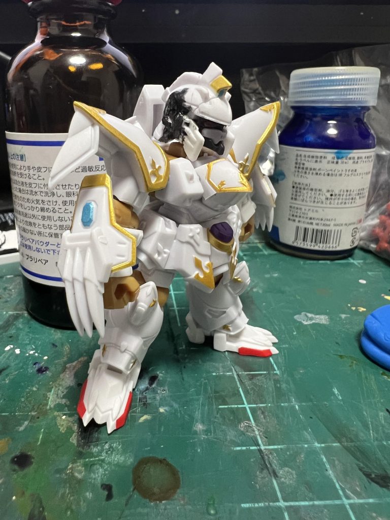 モビルスーツアンサンブル オリジナル機体ブラックナイトスコードカルラ亜種 グリム・リーパー–3枚目/制作者：ガシャポン魂