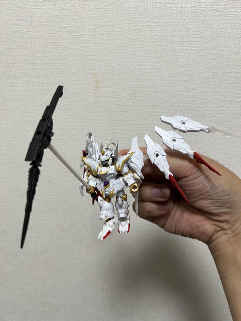 モビルスーツアンサンブル オリジナル機体ブラックナイトスコードカルラ亜種 グリム・リーパー–2枚目/制作者：ガシャポン魂