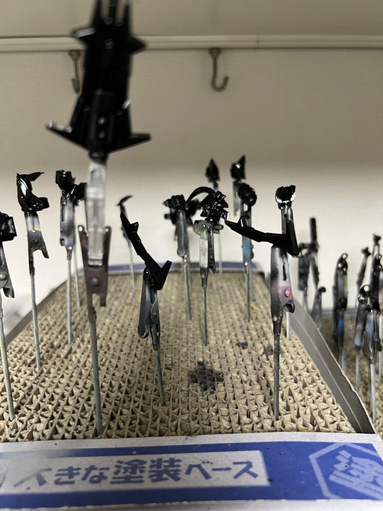 モビルスーツアンサンブル オリジナル機体ブラックナイトスコードカルラ亜種 グリム・リーパー–4枚目/制作者：ガシャポン魂