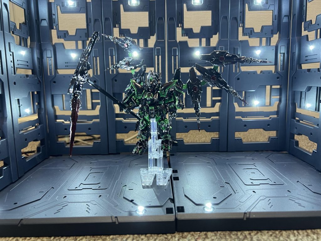 モビルスーツアンサンブル オリジナル機体ブラックナイトスコードカルラ亜種 グリム・リーパー–2枚目/制作者：ガシャポン魂