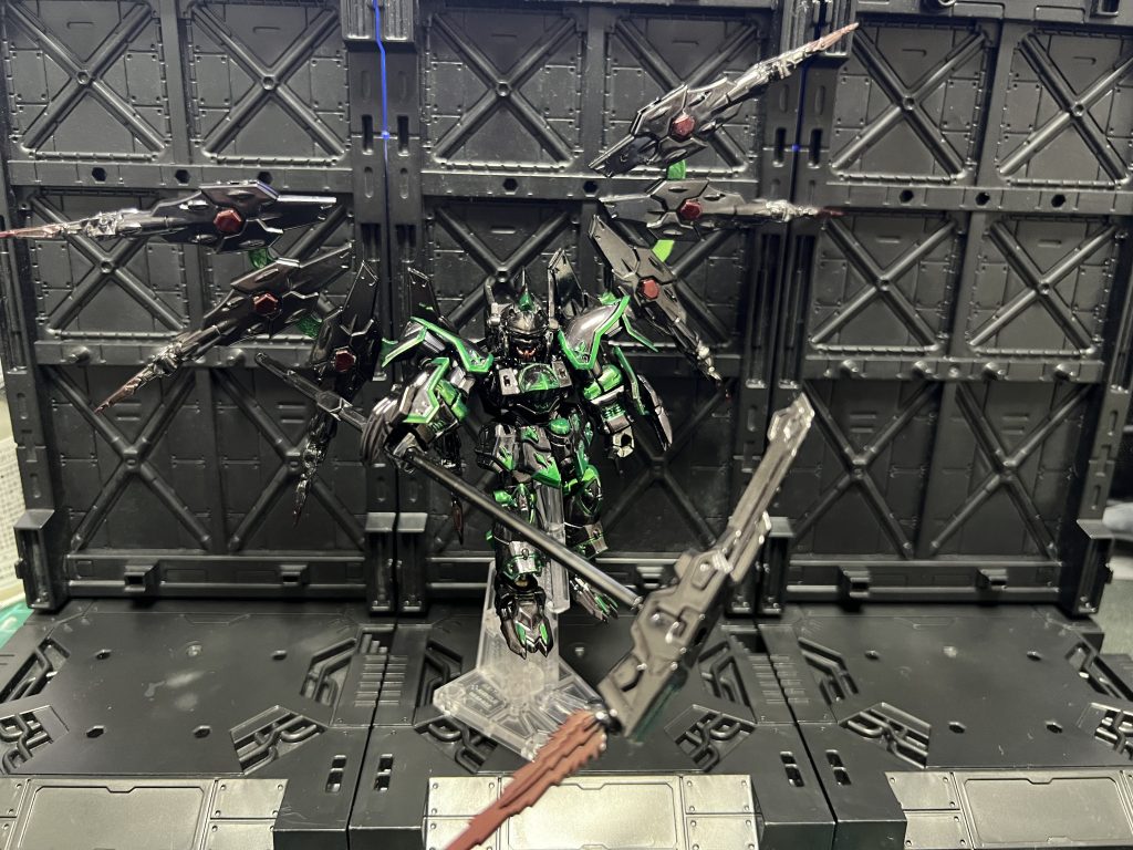 モビルスーツアンサンブル オリジナル機体ブラックナイトスコードカルラ亜種 グリム・リーパー–5枚目/制作者：ガシャポン魂