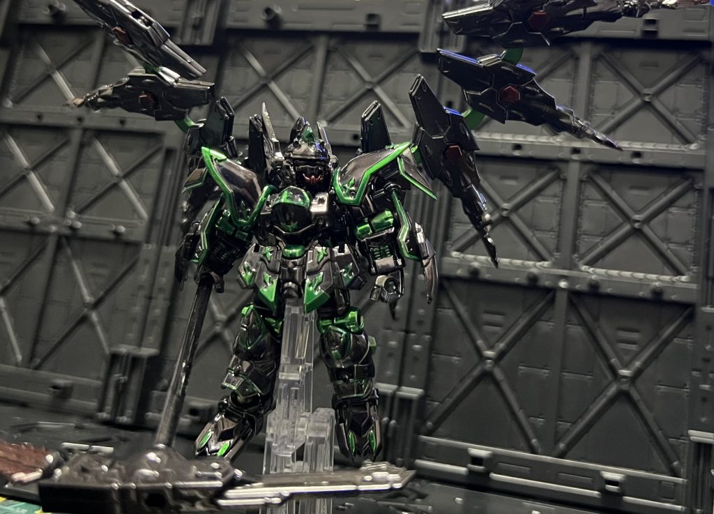 モビルスーツアンサンブル オリジナル機体ブラックナイトスコードカルラ亜種 グリム・リーパー–4枚目/制作者：ガシャポン魂