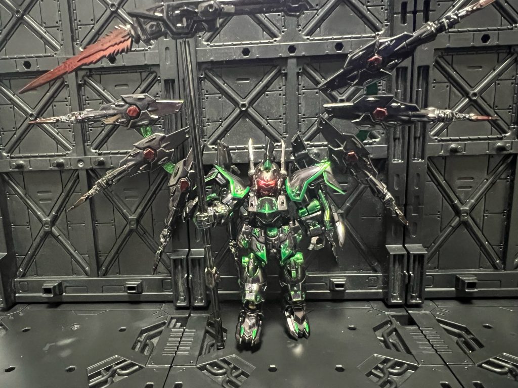 モビルスーツアンサンブル オリジナル機体ブラックナイトスコードカルラ亜種 グリム・リーパー–6枚目/制作者：ガシャポン魂