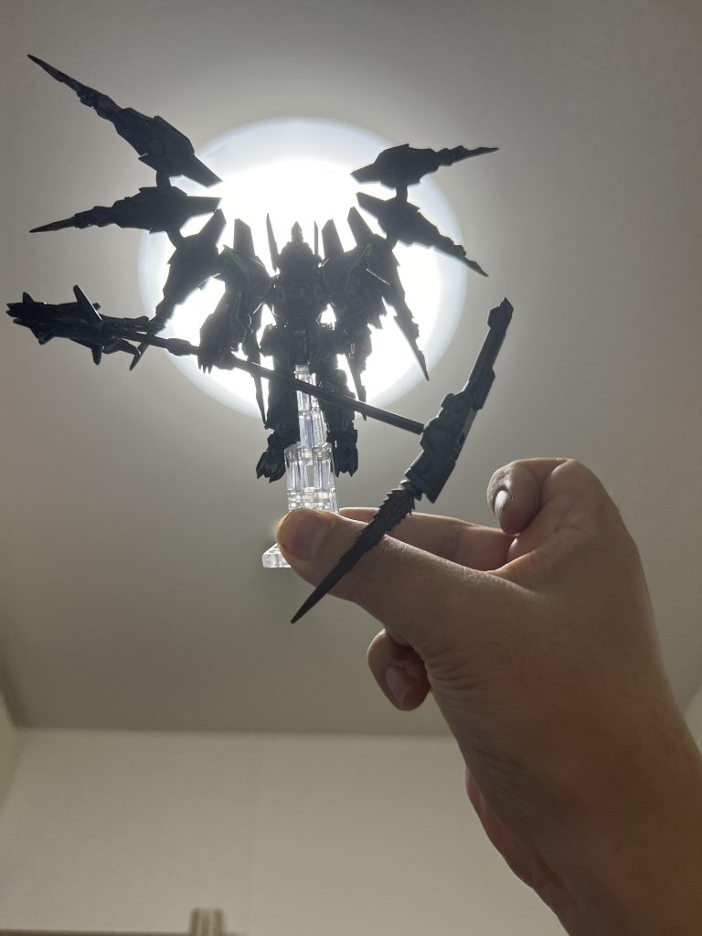 モビルスーツアンサンブル オリジナル機体ブラックナイトスコードカルラ亜種 グリム・リーパー–5枚目/制作者：ガシャポン魂