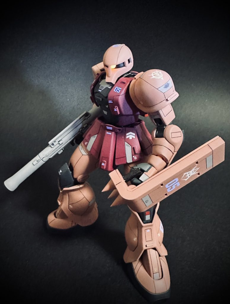 HGUC ザクⅠ (リバイブシャア専用ザクⅡ改)–4枚目/制作者:395