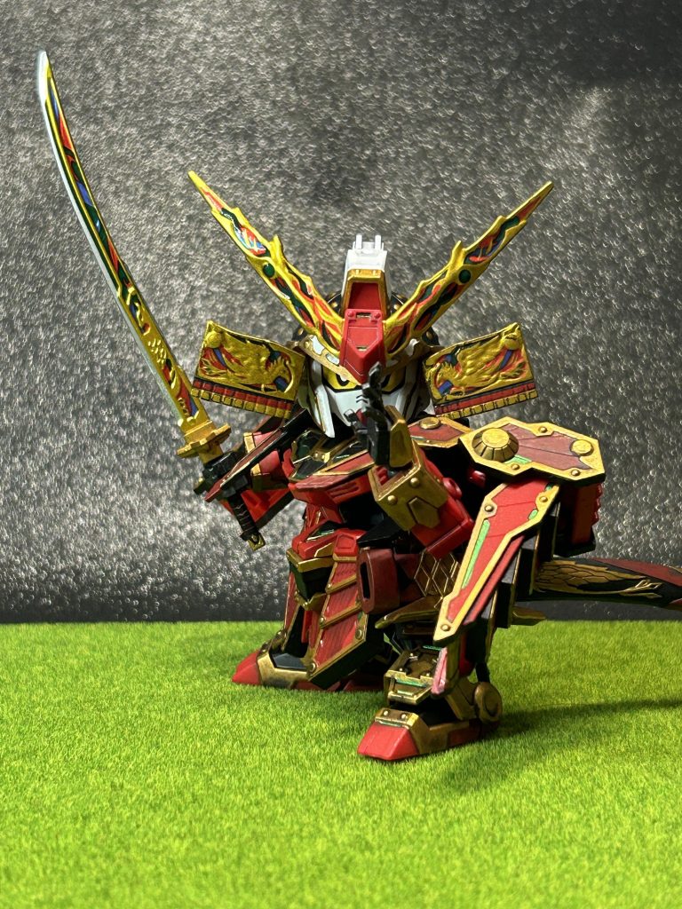 また、ビルドハンズに付け替えることでかなり表情が増しました。「切り捨て御免！」