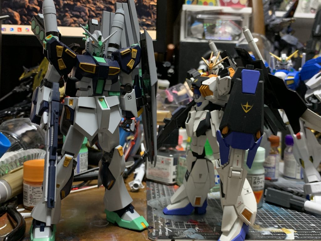 検討を重ねて段々と出来上がっていくのが塗装改造の醍醐味ですね