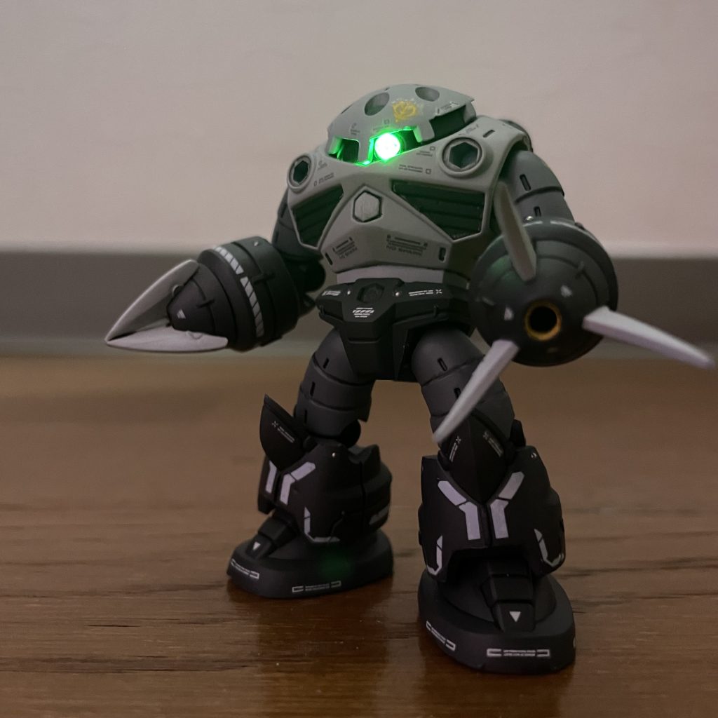 モビルスーツアンサンブル　LED搭載第二弾　ズゴック　–2枚目/制作者：Zigma