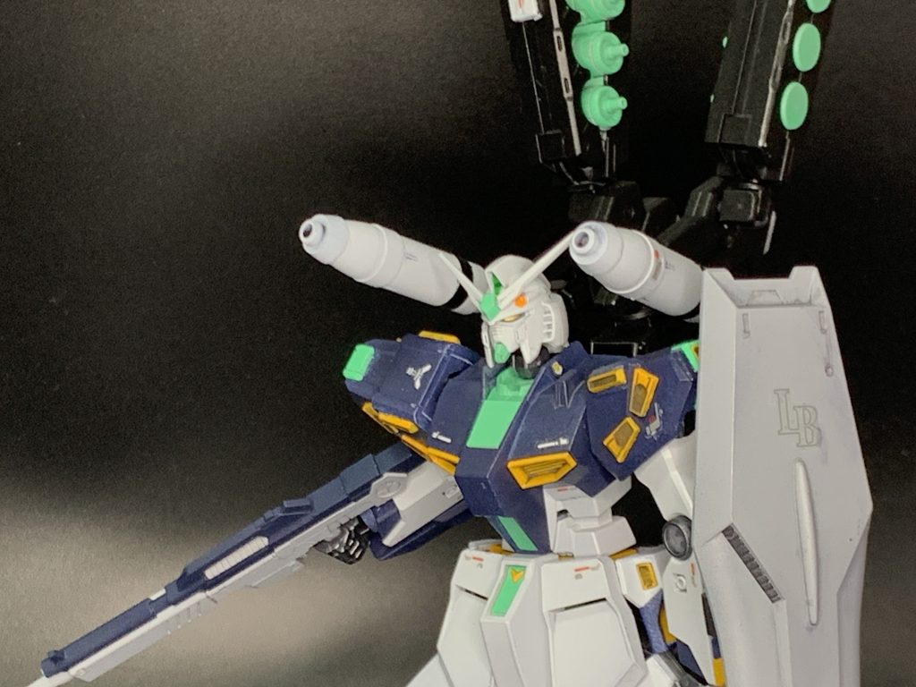 EG量産型νガンダム(風強化型νガンダム)–5枚目/制作者：のしん