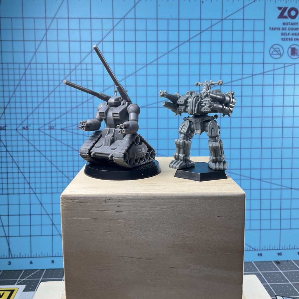 Gundam Assemble Mini Comparisons with Warhammer, Artifact and More
