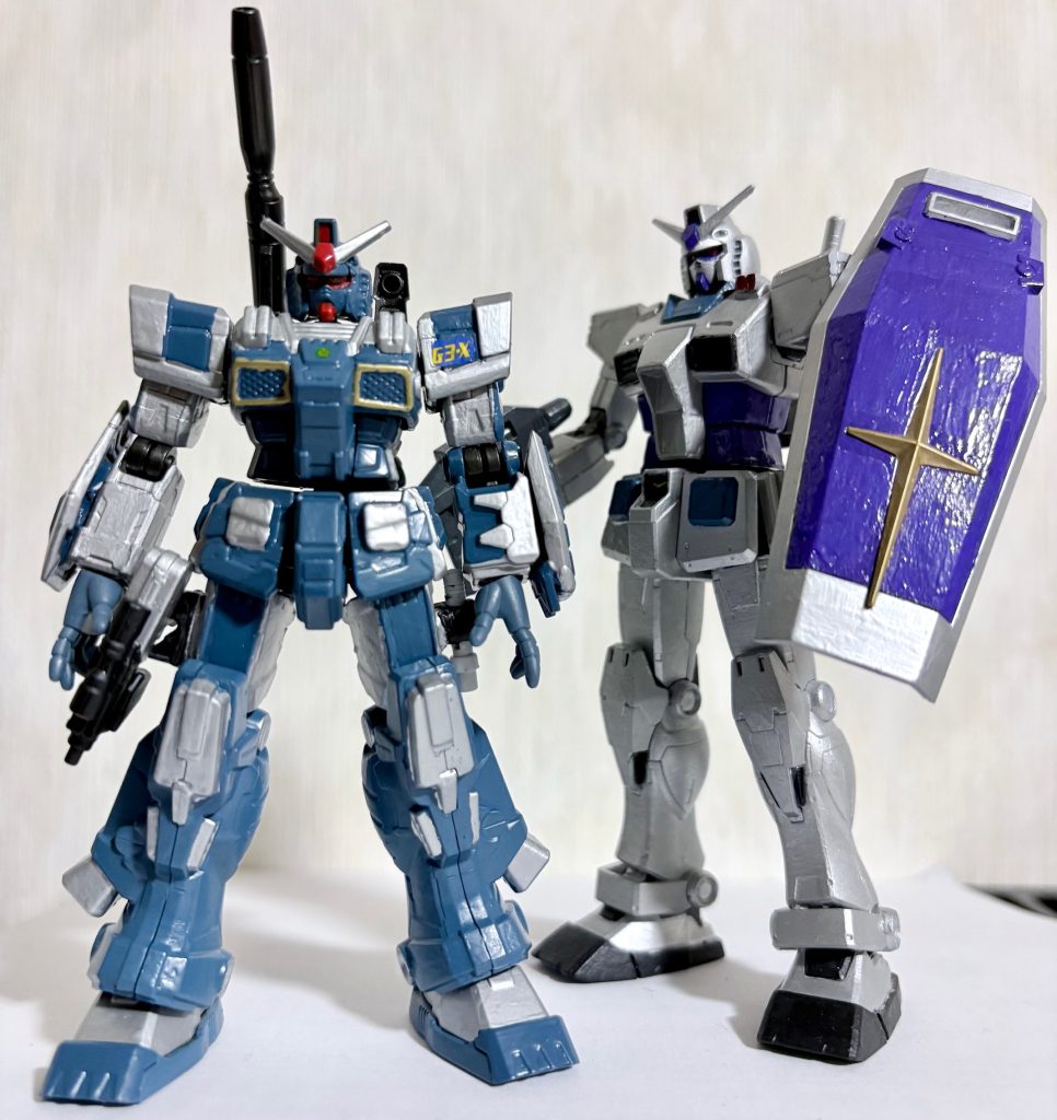 パワーアップ前とパワーアップ後。