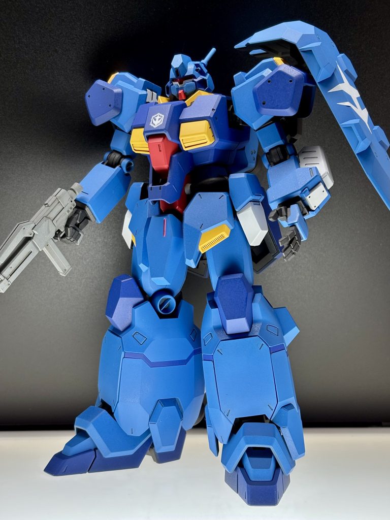 カッコいい！ブルーもイメージ通りに塗れました😉