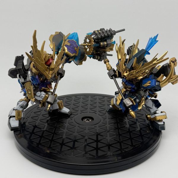 文醜ガンダムヘビーアームズ と 顏良ガンダムサンドロック