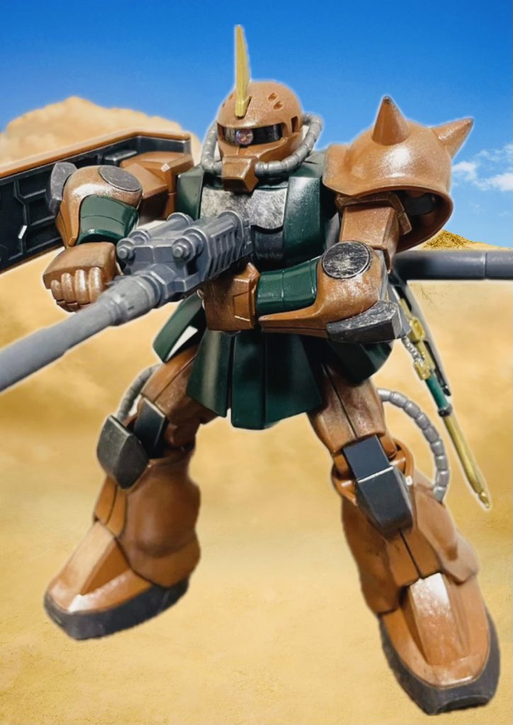 MS-06FS ZAKU Ⅱ FS ガルマ・ザビ専用機–6枚目/制作者：ＹＩ００４６