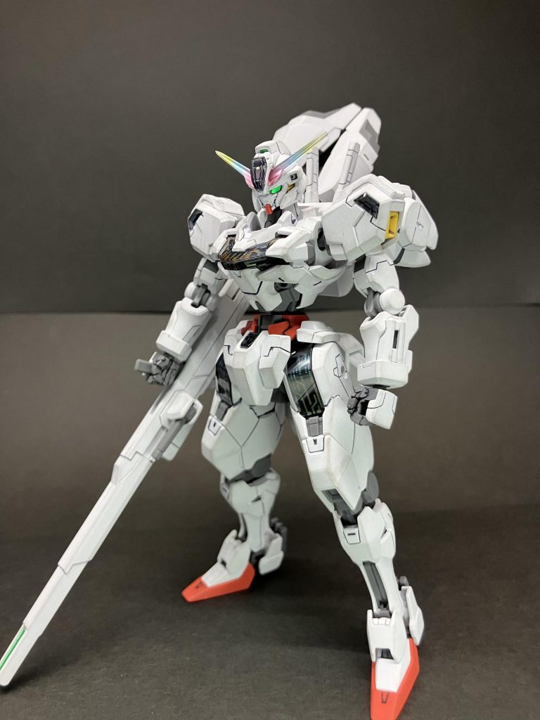 墨入れ、ホイルシール、エッジにウェザリング。足りないとこだけ部分塗装