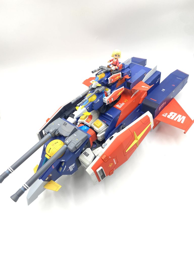 マトリョーシカ状態。メガサイズのコンテナに2機まとめてガンペリーできます。