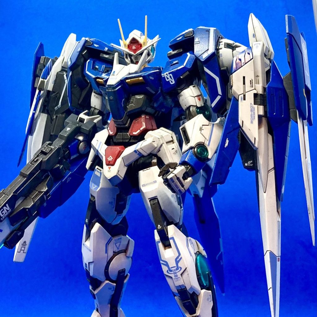 1/100MGダブルオーライザー｜DAKKさんのガンプラ作品｜GUNSTA（ガンスタ）