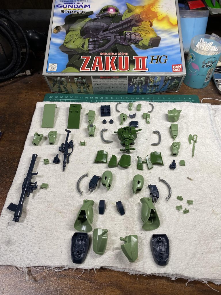 旧HG ザクⅡJ型　カスタムカラー–4枚目/制作者：丸五ワークス
