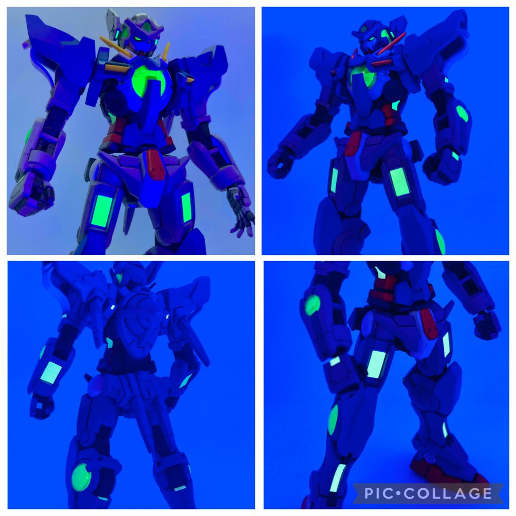 うおーっ、光る光る‼️(zaku-kao2)