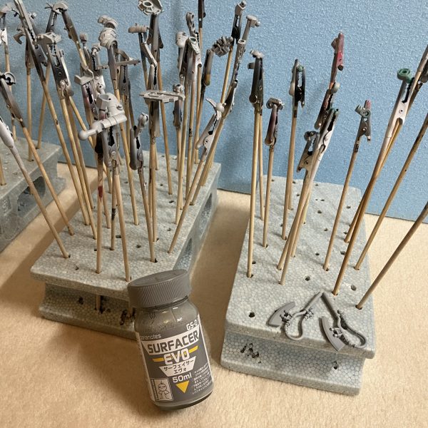 GFreDのエヴァンゲリオン8号機カラーで作ります（2枚目）