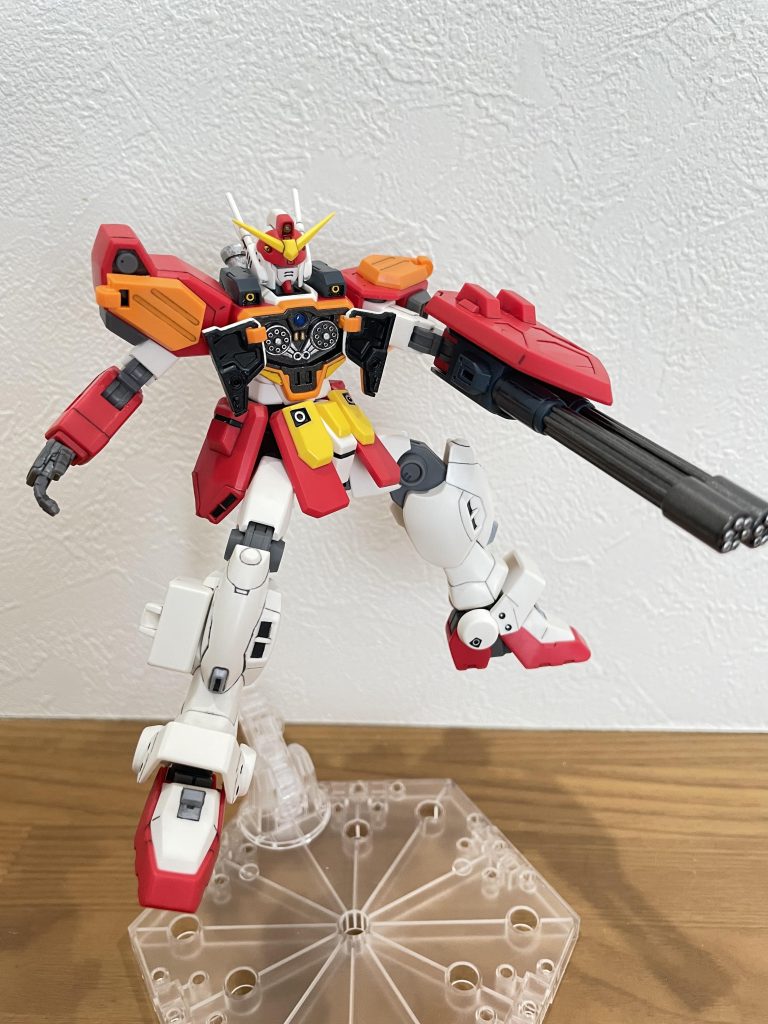 改修後は宇宙での戦闘なので接地しませんよー！