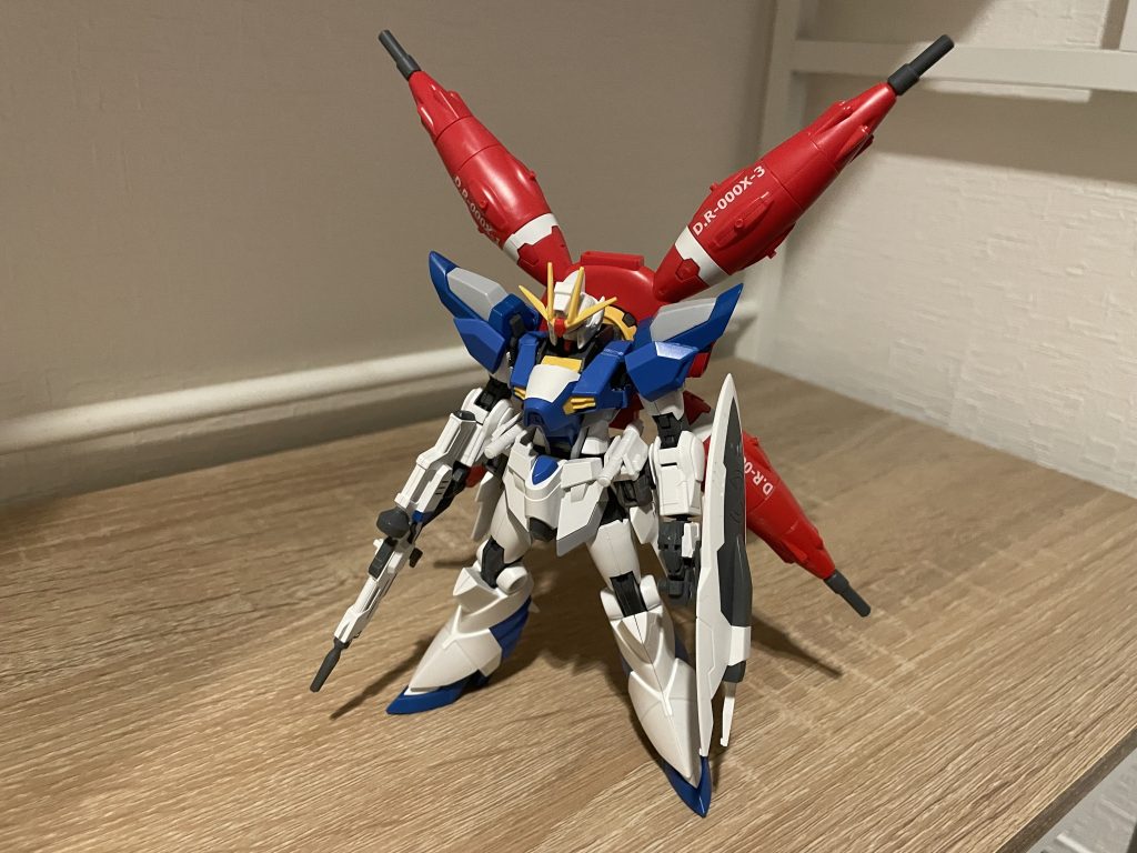 全体像ライフリの基本フレームが優秀なおかげで贔屓目ですが纏まりのあるプロポーションに仕上がったと思います