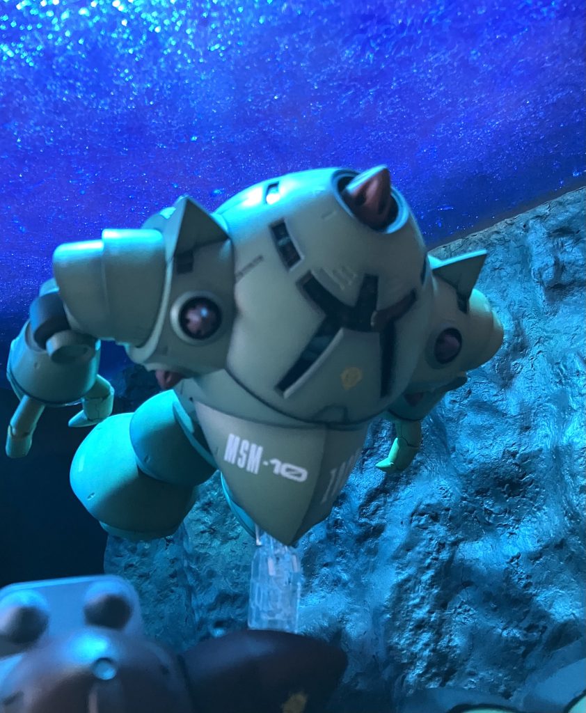 水中ジオラマ（HGUCゾック&ゴッグ）–6枚目/制作者：いぬわし