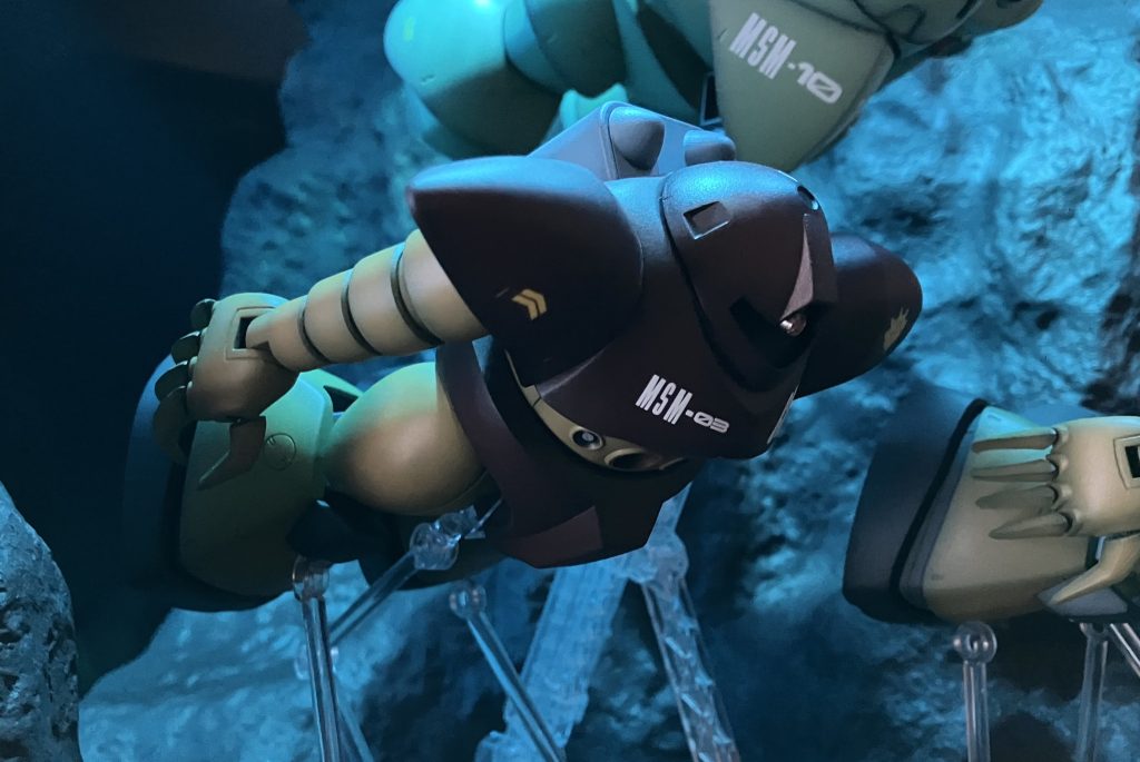 水中ジオラマ（HGUCゾック&ゴッグ）–8枚目/制作者：いぬわし