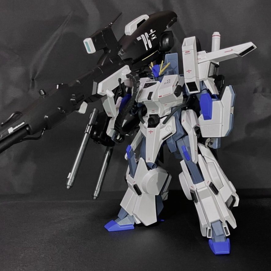 MG FAZZ（旧MGフルアーマーZZ改造）｜いぬわしさんのガンプラ作品