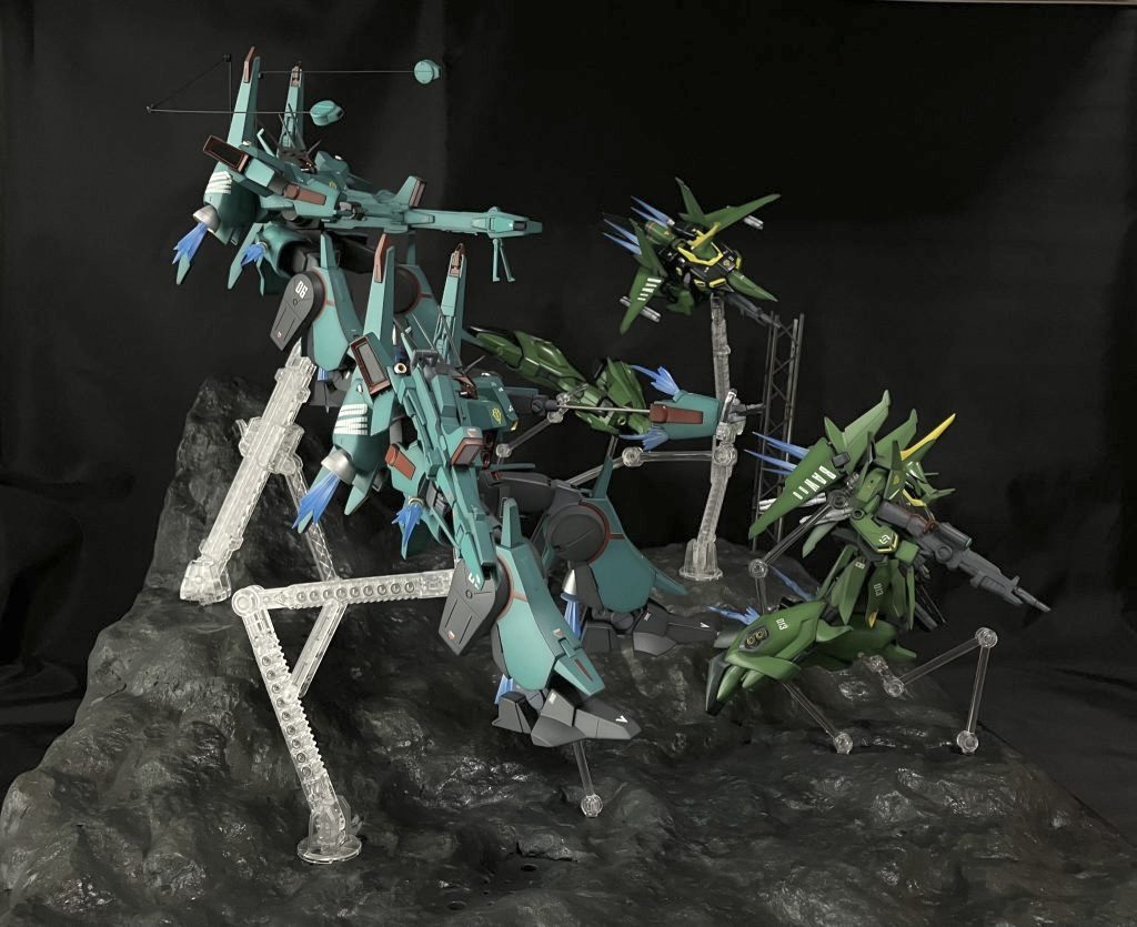 ネオジオン軍（アクシズ）ジオラマver.2