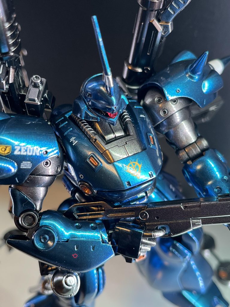 シタデルカラーでの塗り分けもバッチリ✨にしてもカッコ良い機体です♪