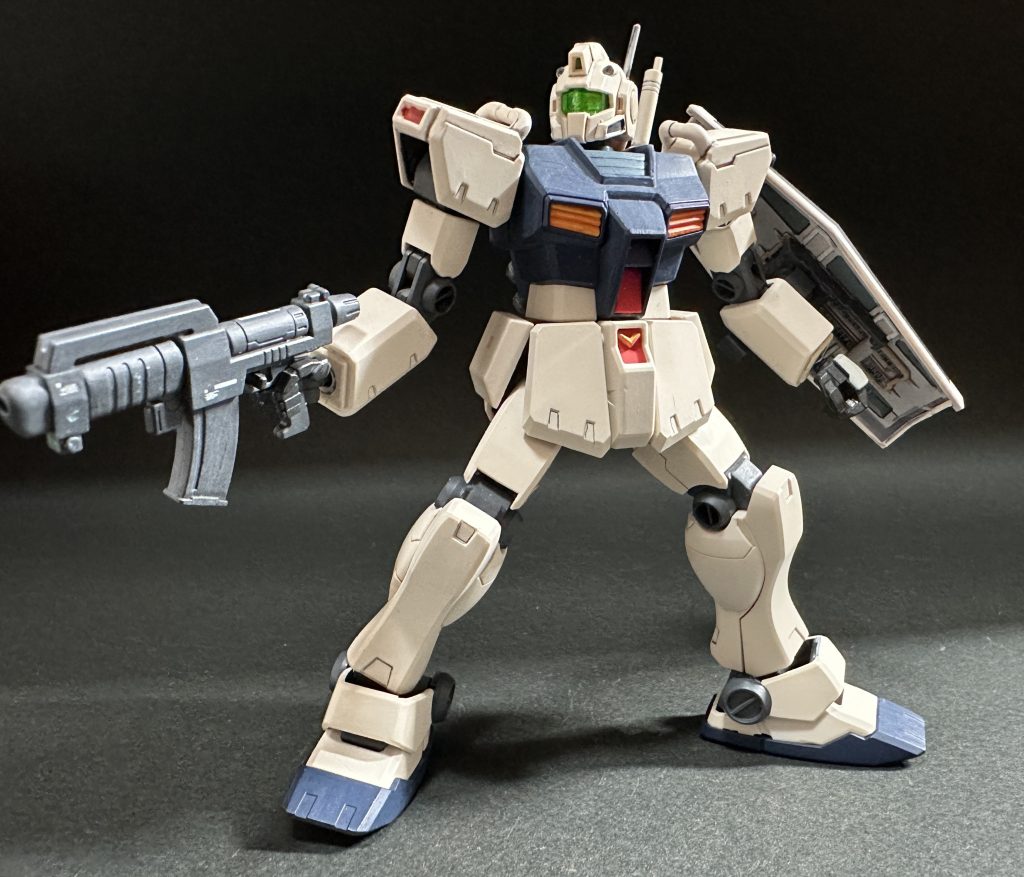 ビーム系の兵装のものがあってもいいかもな、なんて思ってオリジンジムから借りてきました。プラモデル完成品　２０２６　その７