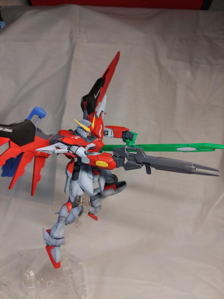 稼働域は全くいじってないので、キット本来の稼働は健在です